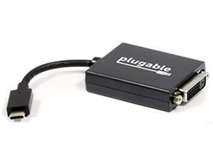 Plugable USB C to DVI Adapter - Connect Your USB-C or Thunderbolt 3 Laptop to a DVI Display (up to 1920x1200) (Compatible with 2017, 2018, 2019 MacBook Pro, 2018 MacBook Air, Dell XPS) Plugable USB C to DVI Adapter - Connect Your USB-C or Thunderbolt 3 Laptop to a DVI Display (up to 1920x1200) (Compatible with 2017, 2018, 2019 MacBook Pro, 2018 MacBook Air, Dell XPS)