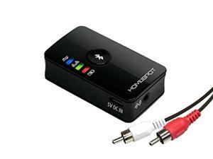 Bluetooth Transmitter for TV Headphone Low Latency by HomeSpot Wireless 3.5mm Audio Adapter iPad TV to Bluetooth Speaker or Headphones, Works with 3.5mm Aux Devices iPods MP3 CD Player Laptop TV Bluetooth Transmitter for TV Headphone Low Latency by HomeSpot Wireless 3.5mm Audio Adapter iPad TV to Bluetooth Speaker or Headphones, Works with 3.5mm Aux Devices iPods MP3 CD Player Laptop TV