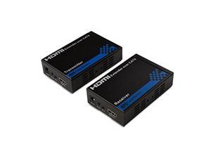 Cable Matters HDMI Extender Over Ethernet Cable (HDMI Over Ethernet/HDMI Over Cat6) with 1080p Full HD Support up to 300 Feet Cable Matters HDMI Extender Over Ethernet Cable (HDMI Over Ethernet/HDMI Over Cat6) with 1080p Full HD Support up to 300 Feet