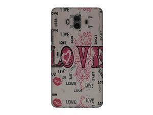 AMZER Slim Fit Handcrafted Designer Printed Hard Shell Case Back Cover for Huawei Mate 10 - Enchanted Love
