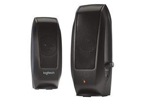 Logitech 12 S120 2.0 Multimedia Speakers, Black Logitech 12 S120 2.0 Multimedia Speakers, Black