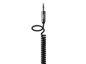 Belkin 6-Feet MIXIT Coiled Aux/Auxiliary Cable (Black) Belkin 6-Feet MIXIT Coiled Aux/Auxiliary Cable (Black)