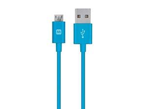 Monoprice Select Series USB A to Micro B Charge & Sync Cable, 10' Blue Monoprice Select Series USB A to Micro B Charge & Sync Cable, 10' Blue