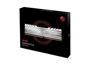 XPG Gammix D10 3000MHz (PC4 24000) 16GB (2x8GB) DDR4 Memory Module Kit Silver (AD4U300038G16-DS10) XPG Gammix D10 3000MHz (PC4 24000) 16GB (2x8GB) DDR4 Memory Module Kit Silver (AD4U300038G16-DS10)
