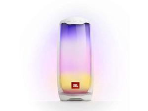 JBL Pulse 4 Portable Waterproof Wireless Bluetooth Speaker with 360 Sound, Light Show and up to 12 Hours of Battery Life - White JBL Pulse 4 Portable Waterproof Wireless Bluetooth Speaker with 360 Sound, Light Show and up to 12 Hours of Battery Life - White