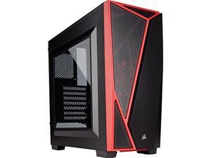 CORSAIR CARBIDE SPEC-04 Mid-Tower Gaming Case- Red - CC--WW CORSAIR CARBIDE SPEC-04 Mid-Tower Gaming Case- Red - CC--WW