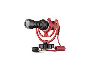 Rode VideoMicro Compact On-Camera Microphone with Rycote Lyre Shock Mount, Black Rode VideoMicro Compact On-Camera Microphone with Rycote Lyre Shock Mount, Black