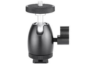 Neewer Mini Ball Head with Lock and Hot Shoe Adapter Camera Cradle Neewer Mini Ball Head with Lock and Hot Shoe Adapter Camera Cradle