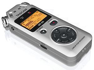 Tascam TASCAM DR -05 SILVER Portable Digital Recorder, Silver Tascam TASCAM DR -05 SILVER Portable Digital Recorder, Silver