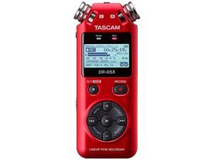 Tascam DR-05X Stereo Handheld Digital-Audio Recorder and USB Audio Interface, Red Tascam DR-05X Stereo Handheld Digital-Audio Recorder and USB Audio Interface, Red