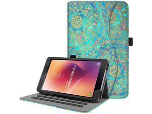 Fintie Case for Samsung Galaxy Tab A 8.0 2017 Model T380/T385, Multi-Angle Viewing Stand Cover with Auto Sleep/Wake for Galaxy Tab A 8.0 Inch SM-T380/T385 2017 Release, Shades of Blue