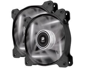 Corsair Air Series AF120 LED Quiet Edition High Airflow Fan Twin Pack CO-9050016-WLED (White)