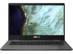 ASUS - 14.0" Chromebook - Intel Celeron N3350 - 4GB Memory - 32GB eMMC (Grey) ASUS - 14.0" Chromebook - Intel Celeron N3350 - 4GB Memory - 32GB eMMC (Grey)