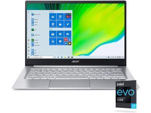 Acer Swift 3 Intel Evo Thin & Light Laptop, 14" Full HD, Intel Core i7-1165G7, 8GB LPDDR4X, 1TB NVMe SSD, Intel Iris Xe Graphics, Windows 10 Home, Wi-Fi 6, Fingerprint Reader, Back-lit Keyboard