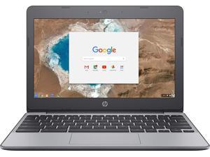 HP 11.6-Inch Chromebook (Intel Dual-Core Celeron N3060, 1.6GHz, 2GB RAM, 16GB eMMC, HD Display (1366 x 768), HD Webcam, Bluetooth, HDMI, Chrome OS)