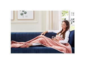 Animal Print Foot Pocket Blanket - Sherpa Throw Blanket for Bed, Couch 28 x 70 Tenley, Blush Animal Print Foot Pocket Blanket - Sherpa Throw Blanket for Bed, Couch 28 x 70 Tenley, Blush