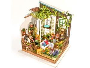 Hands Craft DG108 DIY 3D Wooden Puzzle Miniature House: Miller's Garden Hands Craft DG108 DIY 3D Wooden Puzzle Miniature House: Miller's Garden