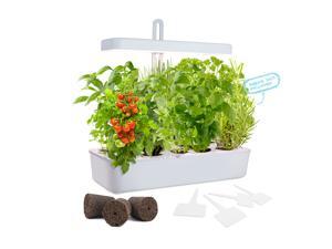 GrowLED LED Height Adjustable,10-Pod Indoor Garden Germination Kit, Self Watering Herb Garden, Hydroponic Kitchen Garden, Automatic Timer, Smart Soil Sponge, Ideal for Various Plants, DIY Decoration GrowLED LED Height Adjustable,10-Pod Indoor Garden Germination Kit, Self Watering Herb Garden, Hydroponic Kitchen Garden, Automatic Timer, Smart Soil Sponge, Ideal for Various Plants, DIY Decoration