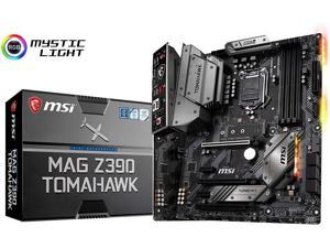 MSI MAG Z390 TOMAHAWK LGA 1151 (300 Series) Intel Z390 HDMI SATA 6Gbs USB 31 ATX Intel Motherboard