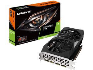 GIGABYTE GeForce GTX 1660 OC 6G Graphics Card, 2 x WINDFORCE Fans, 6GB 192-Bit GDDR5, GV-N1660OC-6GD Video Card