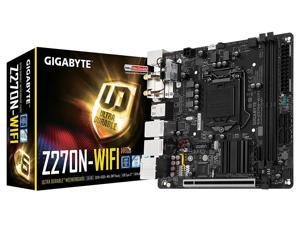 GIGABYTE GA-Z270N-WIFI (rev. 1.0) LGA 1151 Intel Z270 HDMI SATA 6Gb/s USB 3.1 Mini ITX Motherboards - Intel