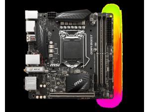 MSI Z370I GAMING PRO CARBON AC Intel Z370 1151 LGA Mini-ITX M.2 Desktop Motherboard