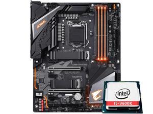 GIGABYTE Z390 AORUS PRO ATX Intel Motherboard + Core i5-9600K 6-Core 3.7 GHz CPU Combo Set (renew)
