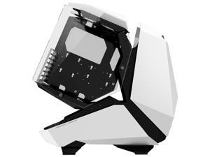JONSBO MechWarrior MOD-5 Gaming Computer Case Support ATX Motherboard 360mm Liquid Cooler Front Panel with 5V ARGB Lighting USB 3.0 *2 White