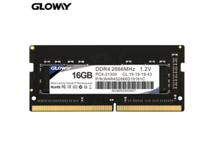 Gloway 16GB 260-Pin DDR4 SDRAM DDR4 2666 (PC4 21300) Notebook Memory