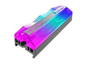 Jonsbo M.2-2 Color SSD Heatsink Cooler RGB Cooling Heat Sink M.2 2280 Hard Drive 4Pin Radiator Color LED