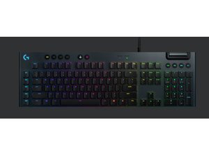 Logitech G813 GL C switch LIGHTSYNC RGB Mechanical gaming keyboard Black