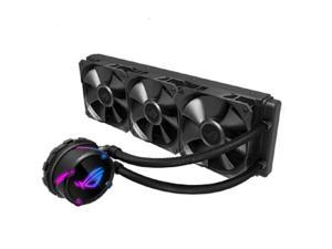 ASUS ROG STRIX LC 360 AIO Liquid CPU Cooler 360mm Radiator (Three 120mm 4-pin PWM Fans) with Armoury Creat Controls