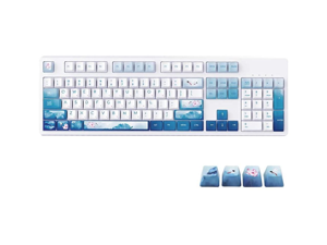 Ajazz AK535 Dragonfly Theme Mechanical Gaming Keyboard USB Wired 104 Keys for Gamers PBT Keycaps - Red Switch (White backlight) Ajazz AK535 Dragonfly Theme Mechanical Gaming Keyboard USB Wired 104 Keys for Gamers PBT Keycaps - Red Switch (White backlight)