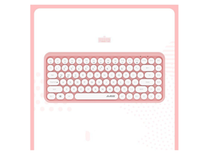 A-jazz 308i Compact 84Keys Bluetooth Wireless Keyboard,Retro Round Keycaps Support PC, Laptop,Ipad,PC Tablet,Silent Typing A-jazz 308i Compact 84Keys Bluetooth Wireless Keyboard,Retro Round Keycaps Support PC, Laptop,Ipad,PC Tablet,Silent Typing