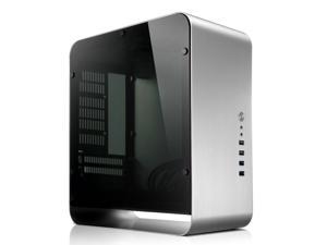 JONSBO UMX1 PLUS Mini Gaming Computer Case Desktop PC Case Support ITX Motherboard USB 3.0/USB2.0 -Silver