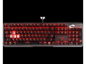 MSI Vigor GK60 Mechanical Gaming Keyboard with Cherry Red Switch and Red Backlight