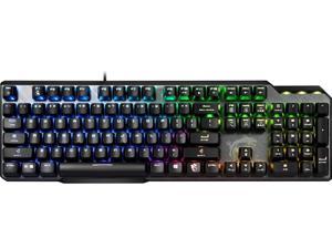 MSI Vigor GK50 Elite Kailh Blue Switch Mechanical Gaming Keyboard RGB Backlight 104 keys N-key Rollover