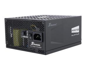 Seasonic PRIME PX-1000, 1000W 80+ Platinum, Full Modular, Fan Control in Fanless, Silent, and Cooling Mode, 12 Year Warranty, Perfect Power Supply for Gaming and High-Performance Systems CN plug