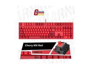 iKBC X GUNDAM ZAKU Limited Version Cherry MX Red USB Wired Mechanical Gaming Keyboard