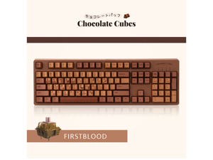 Ajazz AK533 Chocolate cube 104 Non-Conflicting keys Mechanical Gaming keyboard-Pink Switch (linear switch)