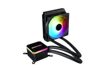 Enermax Liqmax III 120 Addressable RGB AIO CPU Liquid Cooler - 120mm Radiator, Single 120mm ARGB PWM Fan - Support Intel & AMD Ryzen