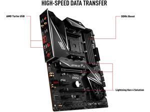MSI MPG X570 GAMING EDGE WIFI Motherboard (AMD AM4, DDR4, PCIe 4.0, SATA 6Gb/s, M.2, USB 3.2 Gen 2, AC Wi-Fi 5, HDMI, ATX) MSI MPG X570 GAMING EDGE WIFI Motherboard (AMD AM4, DDR4, PCIe 4.0, SATA 6Gb/s, M.2, USB 3.2 Gen 2, AC Wi-Fi 5, HDMI, ATX)
