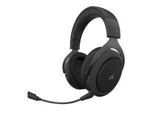 Corsair HS70 Pro Wireless Gaming Headset - 7.1 Surround Sound Headphones for PC - Discord Certified - 50mm Drivers – Carbon Corsair HS70 Pro Wireless Gaming Headset - 7.1 Surround Sound Headphones for PC - Discord Certified - 50mm Drivers – Carbon