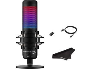 HyperX QuadCast S - RGB USB Condenser Microphone for PC, PS4, Mac, Gaming, Streaming, Podcasts, Twitch, YouTube with GalliumPi Bundle HyperX QuadCast S - RGB USB Condenser Microphone for PC, PS4, Mac, Gaming, Streaming, Podcasts, Twitch, YouTube with GalliumPi Bundle