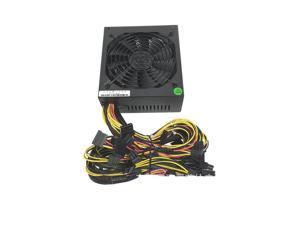 1600W Miner Power Supply 110V-264V 90 PLUS Gold Server Industrial Control Power Support 6-8 Video Cards