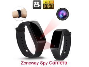 Zoneway Spy Camera K18 1080P HD Hidden Spy Camera Black Watch Mini DV Camcorder Video Recorder Cam