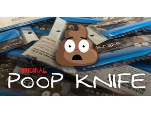 Original Poop Knife Gag Gift - Do you, your friends or family POOP BIG? It cuts poop too!