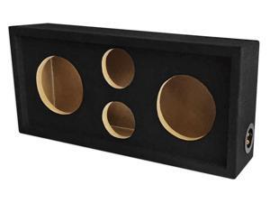 Qpower CH102S Full Range Empty Box Holds 2-8" & 2 Super Tweeter W/ Speakon 