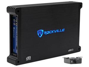 Rockville dB13 3000 Watt/1500w RMS Mono Class D 2 Ohm Amplifier Car Audio Amp