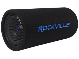 Rockville RTB80A 8" 400 Watt Powered Subwoofer Bass Tube + MP3 Input